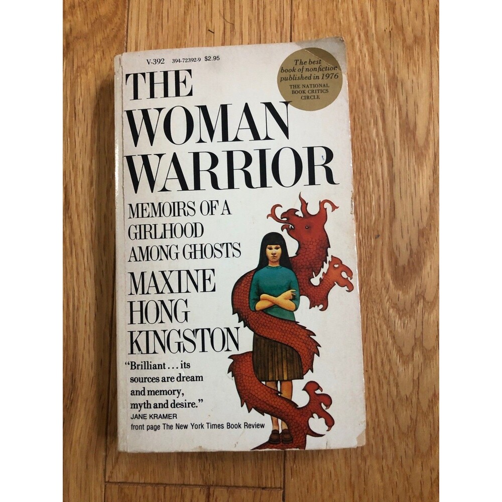 THE WOMAN WARRIOR by Maxine Hong Kingston Girlhood among Ghosts 1977 Paperback